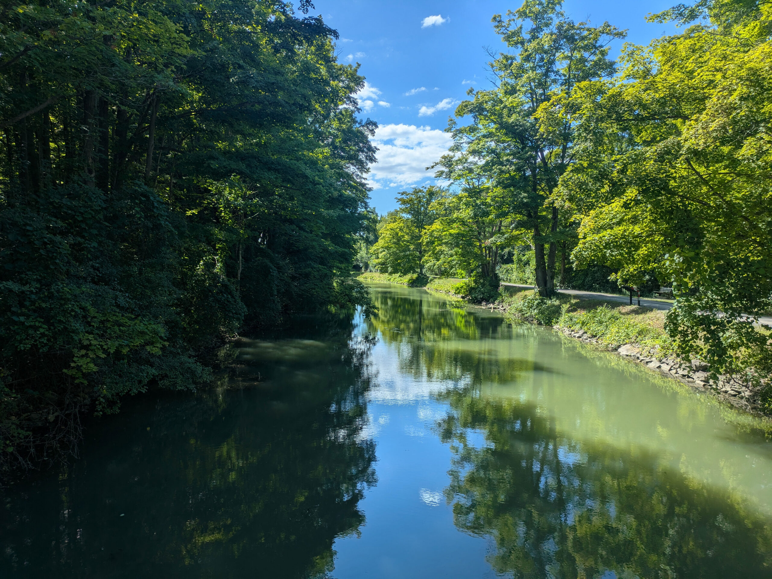 Green lakes green canal