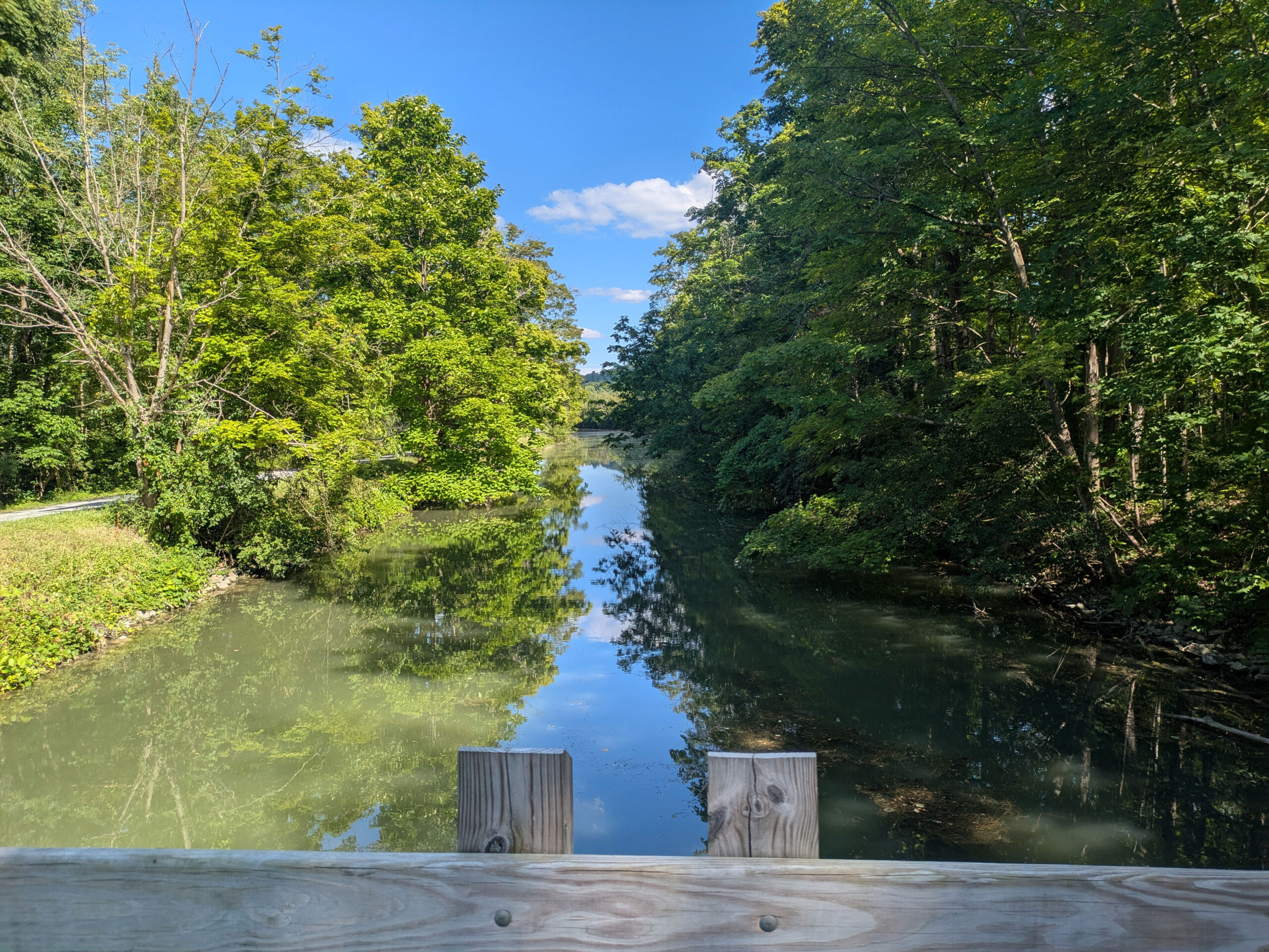 Green lakes more green water